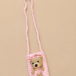 Pink Mini Teddy Sling
