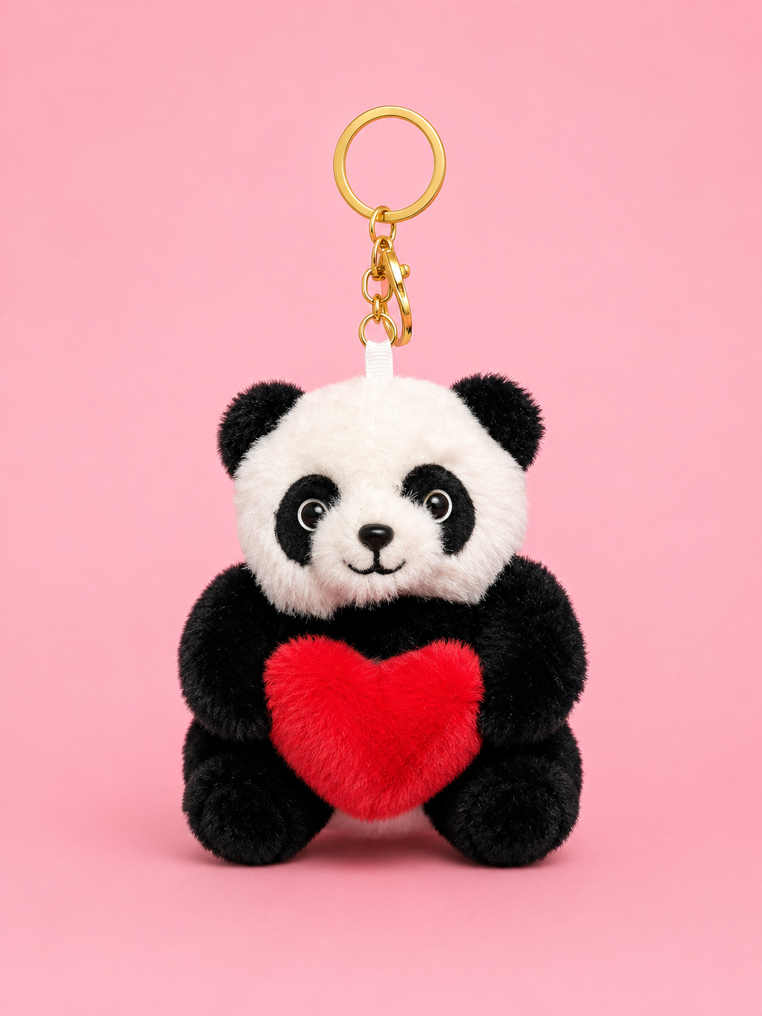 panda Plush Panda Bag Charm & Keychain - Image 1