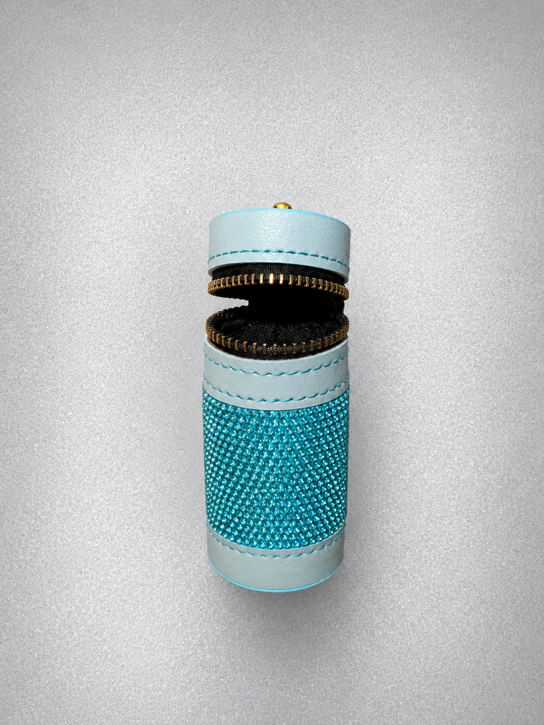 Sparkle Mini Cylinder Keychain Bag Charm - Image 2